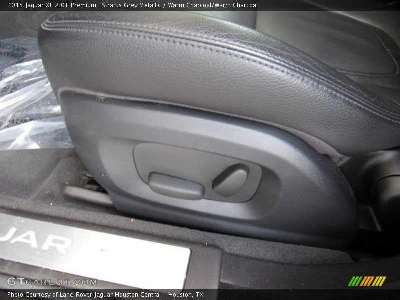Stratus Grey Metallic / Warm Charcoal/Warm Charcoal 2015 Jaguar XF 2.0T Premium