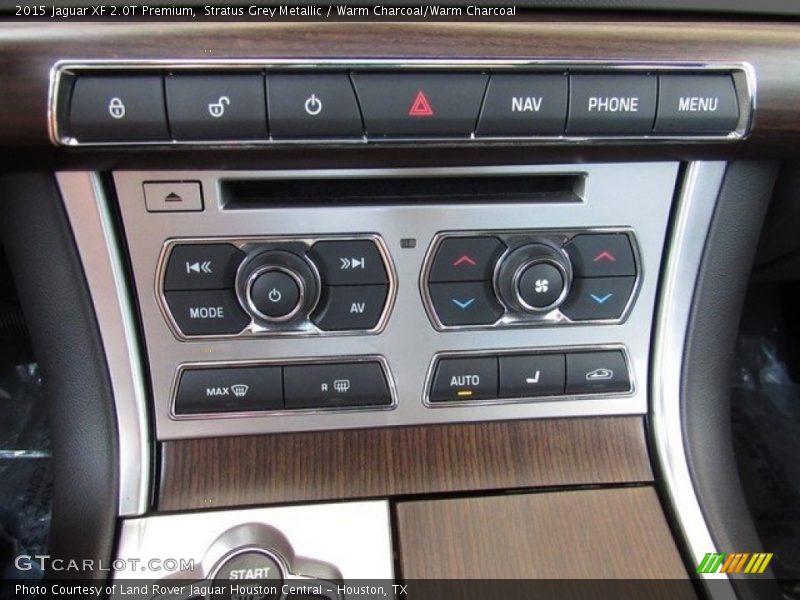 Stratus Grey Metallic / Warm Charcoal/Warm Charcoal 2015 Jaguar XF 2.0T Premium