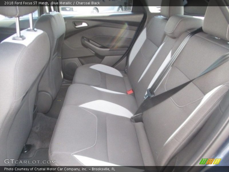 Blue Metallic / Charcoal Black 2018 Ford Focus ST Hatch
