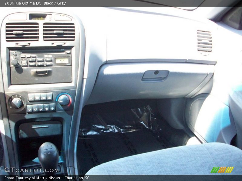 Black / Gray 2006 Kia Optima LX