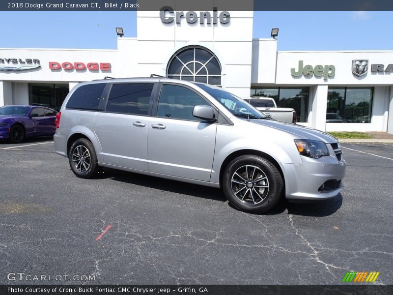 Billet / Black 2018 Dodge Grand Caravan GT