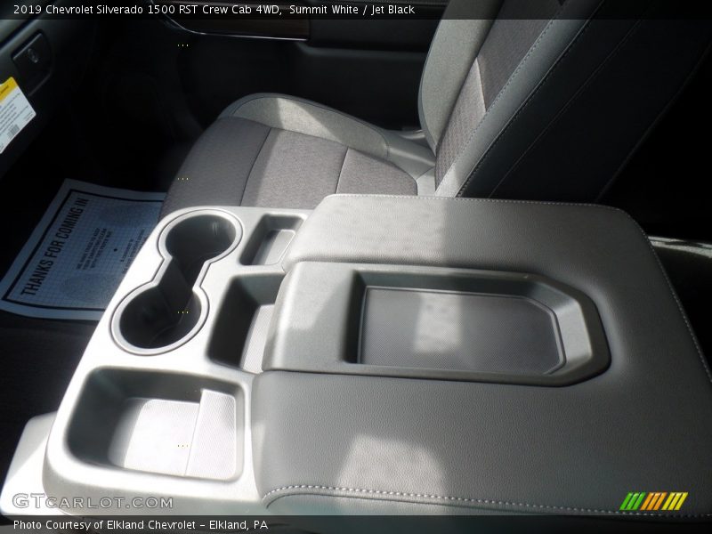 Summit White / Jet Black 2019 Chevrolet Silverado 1500 RST Crew Cab 4WD