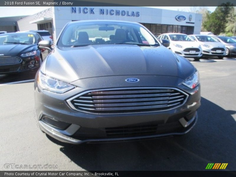 Magnetic / Ebony 2018 Ford Fusion SE
