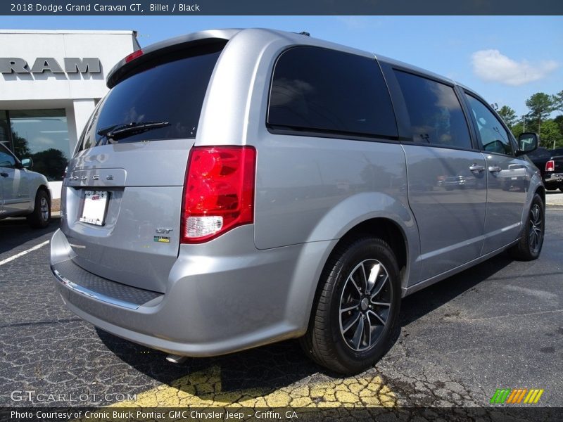 Billet / Black 2018 Dodge Grand Caravan GT