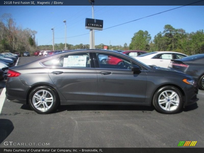 Magnetic / Ebony 2018 Ford Fusion SE