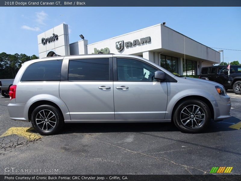 Billet / Black 2018 Dodge Grand Caravan GT