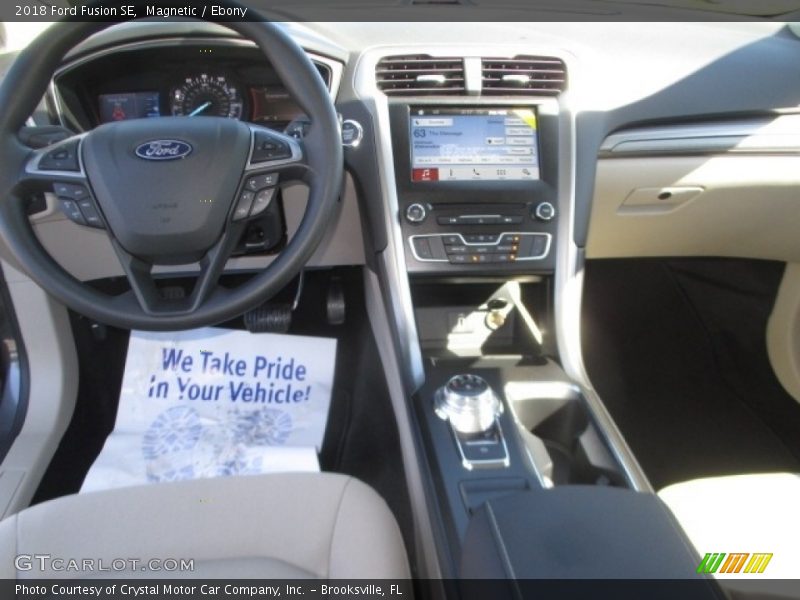 Magnetic / Ebony 2018 Ford Fusion SE
