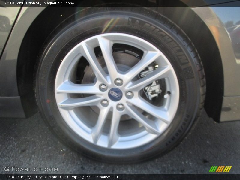 Magnetic / Ebony 2018 Ford Fusion SE