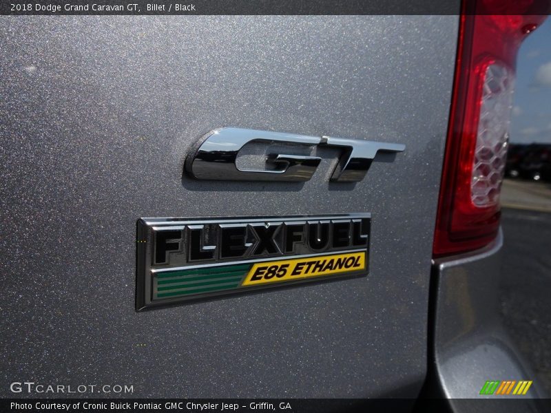 Billet / Black 2018 Dodge Grand Caravan GT