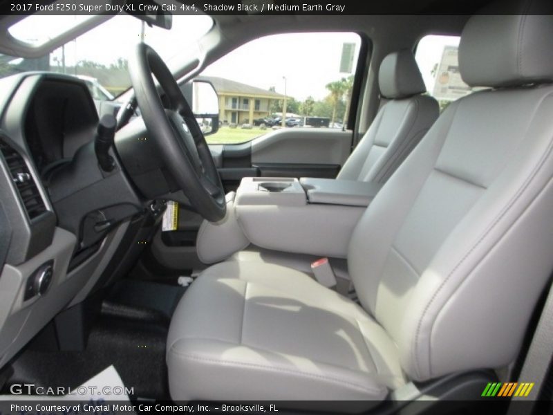 Shadow Black / Medium Earth Gray 2017 Ford F250 Super Duty XL Crew Cab 4x4