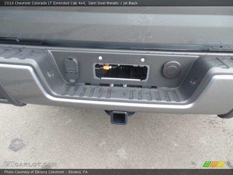 Satin Steel Metallic / Jet Black 2019 Chevrolet Colorado LT Extended Cab 4x4
