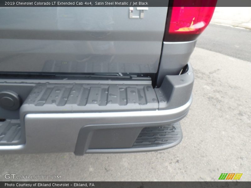 Satin Steel Metallic / Jet Black 2019 Chevrolet Colorado LT Extended Cab 4x4