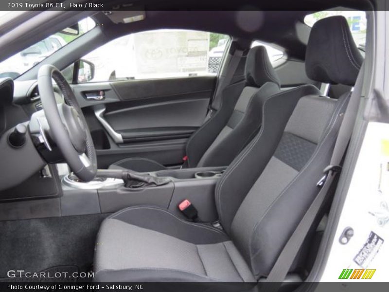  2019 86 GT Black Interior