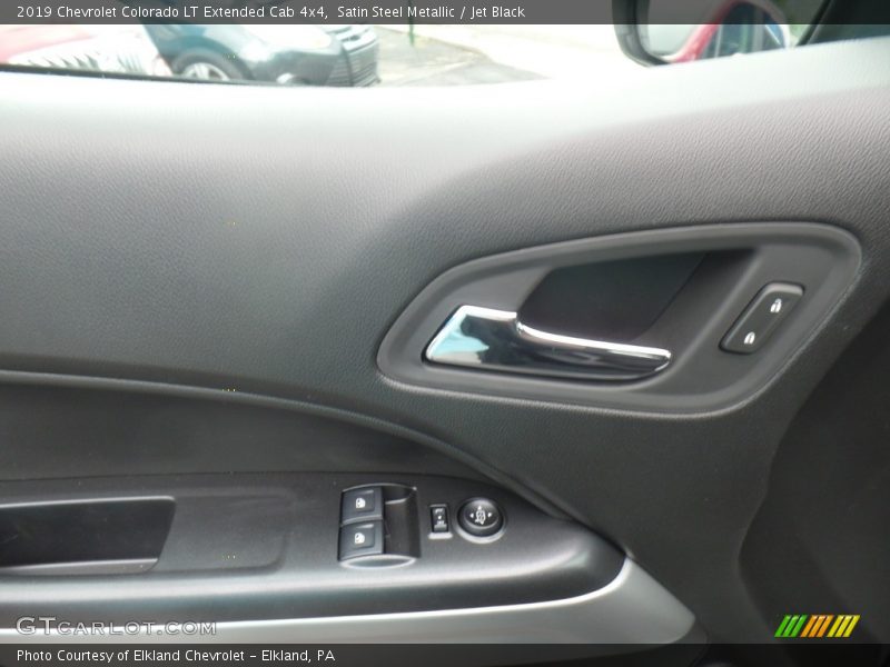 Satin Steel Metallic / Jet Black 2019 Chevrolet Colorado LT Extended Cab 4x4