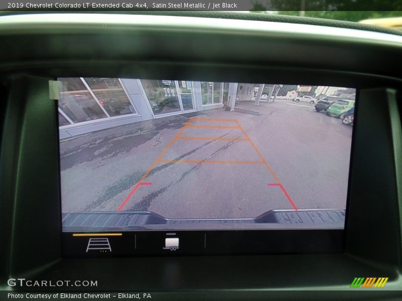Satin Steel Metallic / Jet Black 2019 Chevrolet Colorado LT Extended Cab 4x4