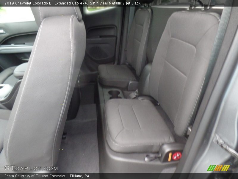 Satin Steel Metallic / Jet Black 2019 Chevrolet Colorado LT Extended Cab 4x4