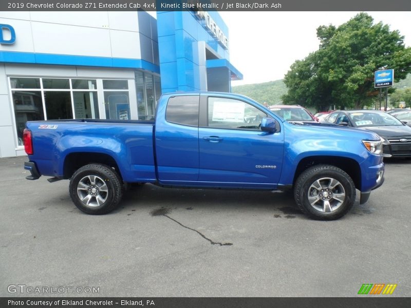  2019 Colorado Z71 Extended Cab 4x4 Kinetic Blue Metallic