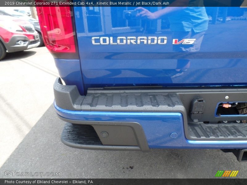 Kinetic Blue Metallic / Jet Black/Dark Ash 2019 Chevrolet Colorado Z71 Extended Cab 4x4
