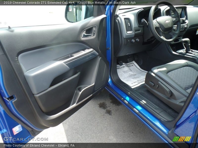 Kinetic Blue Metallic / Jet Black/Dark Ash 2019 Chevrolet Colorado Z71 Extended Cab 4x4
