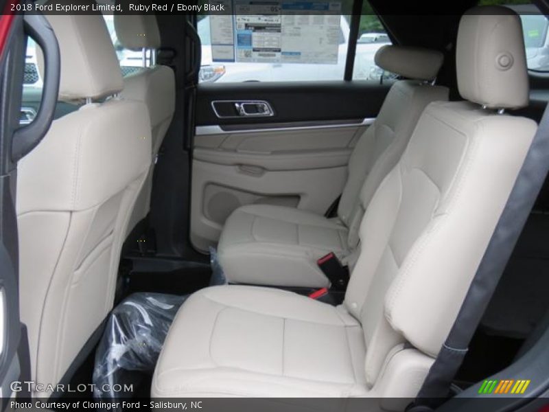 Rear Seat of 2018 Explorer Limited