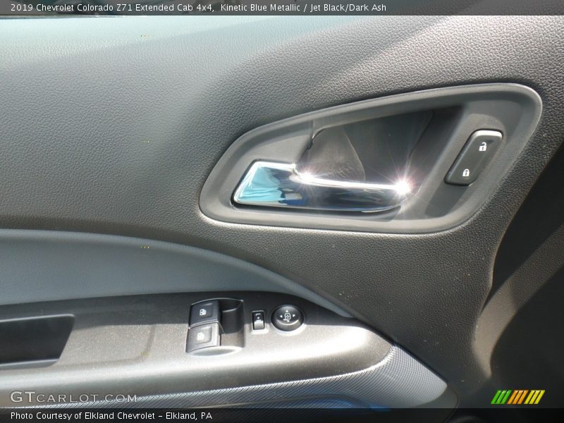 Kinetic Blue Metallic / Jet Black/Dark Ash 2019 Chevrolet Colorado Z71 Extended Cab 4x4