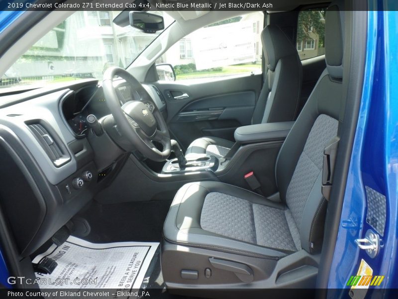 Kinetic Blue Metallic / Jet Black/Dark Ash 2019 Chevrolet Colorado Z71 Extended Cab 4x4