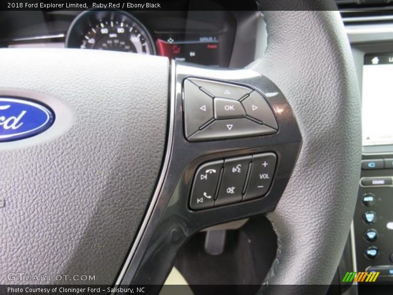  2018 Explorer Limited Steering Wheel