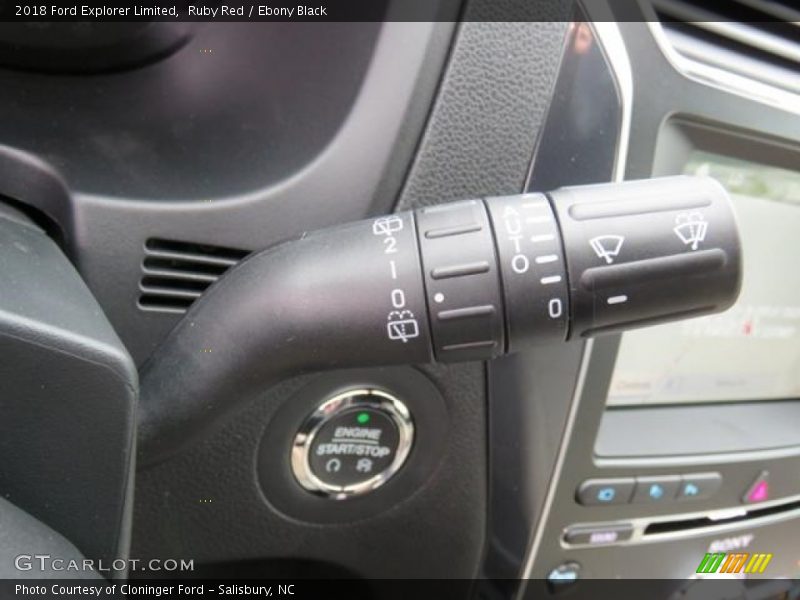 Controls of 2018 Explorer Limited