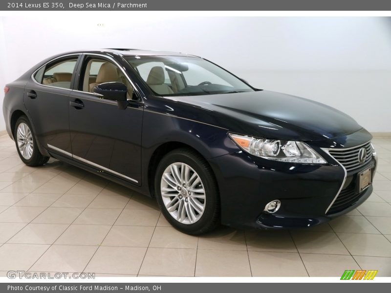 Deep Sea Mica / Parchment 2014 Lexus ES 350