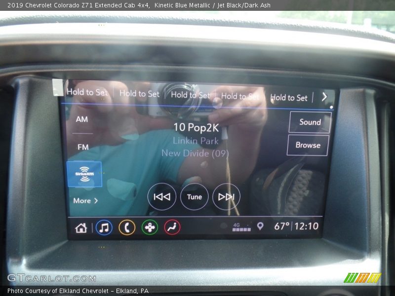 Kinetic Blue Metallic / Jet Black/Dark Ash 2019 Chevrolet Colorado Z71 Extended Cab 4x4