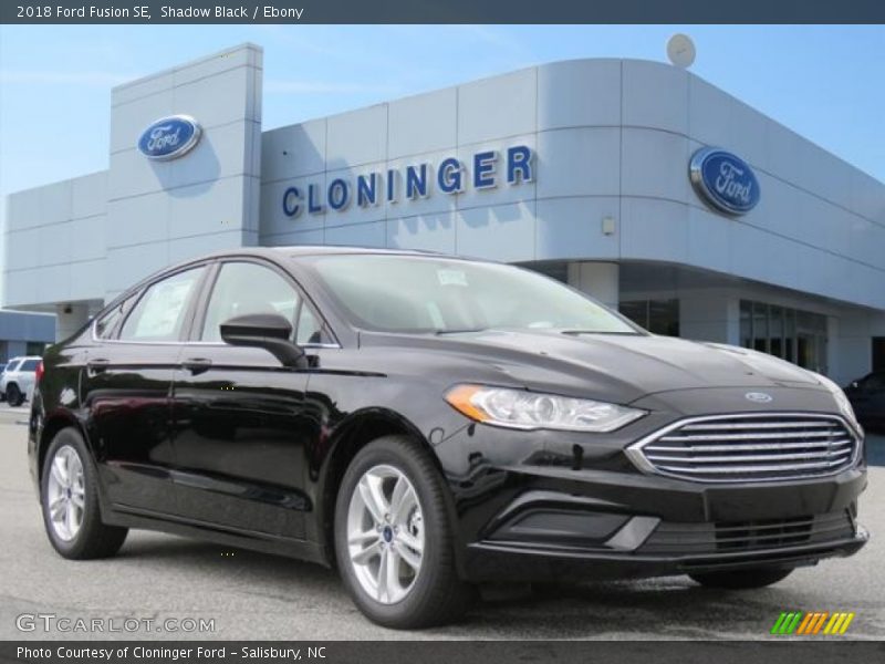 Shadow Black / Ebony 2018 Ford Fusion SE