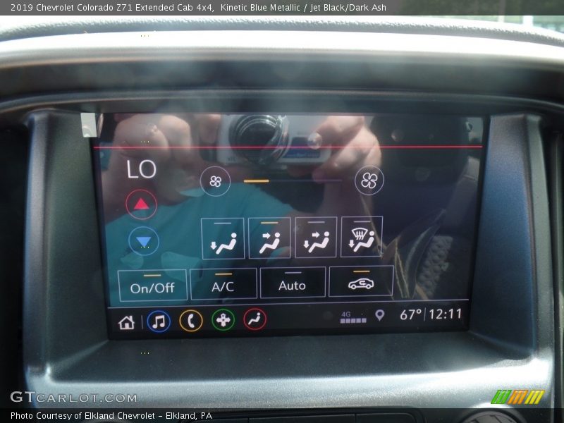 Kinetic Blue Metallic / Jet Black/Dark Ash 2019 Chevrolet Colorado Z71 Extended Cab 4x4