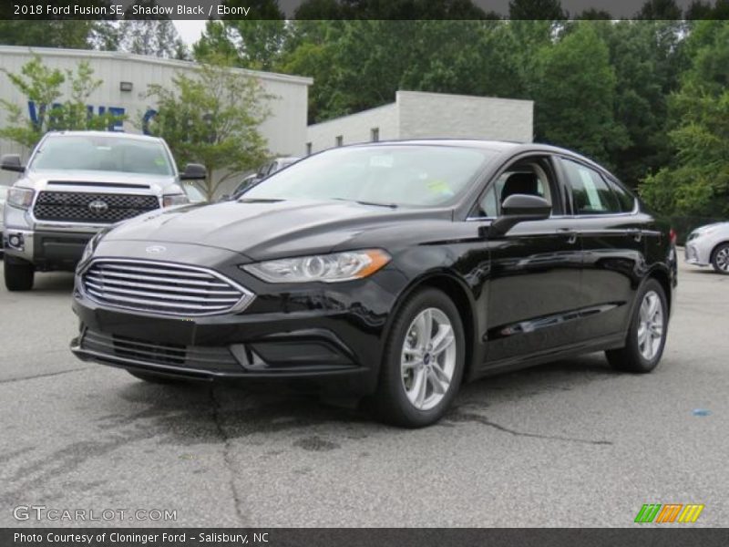 Shadow Black / Ebony 2018 Ford Fusion SE