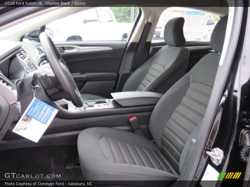 Shadow Black / Ebony 2018 Ford Fusion SE