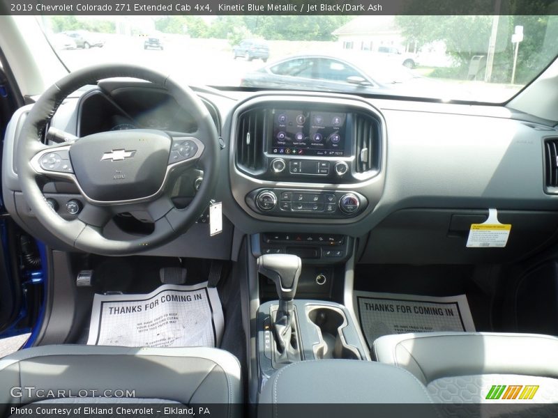 Kinetic Blue Metallic / Jet Black/Dark Ash 2019 Chevrolet Colorado Z71 Extended Cab 4x4