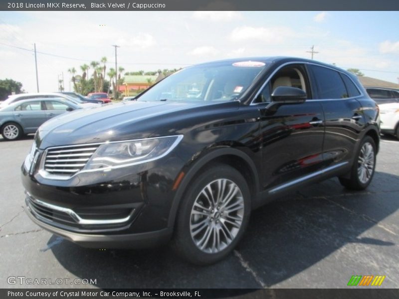 Black Velvet / Cappuccino 2018 Lincoln MKX Reserve