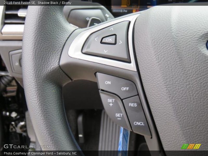 Shadow Black / Ebony 2018 Ford Fusion SE