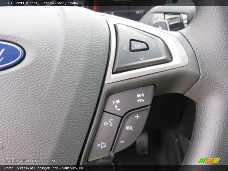 Shadow Black / Ebony 2018 Ford Fusion SE