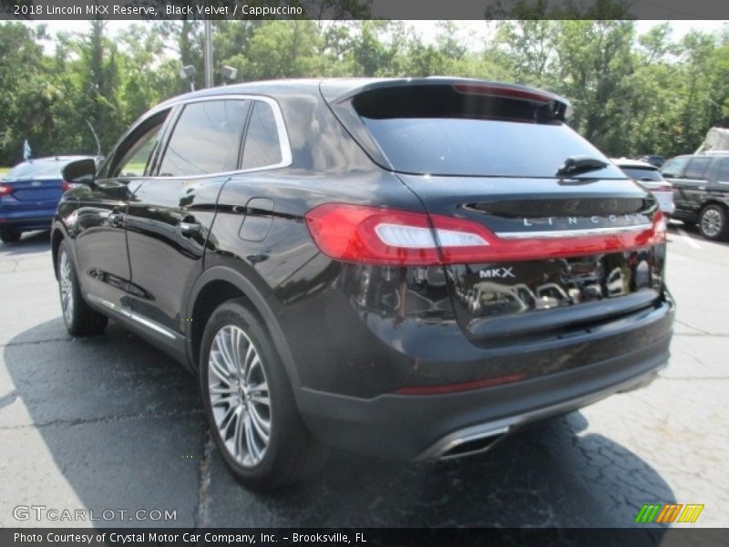 Black Velvet / Cappuccino 2018 Lincoln MKX Reserve