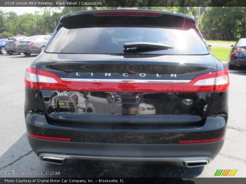 Black Velvet / Cappuccino 2018 Lincoln MKX Reserve