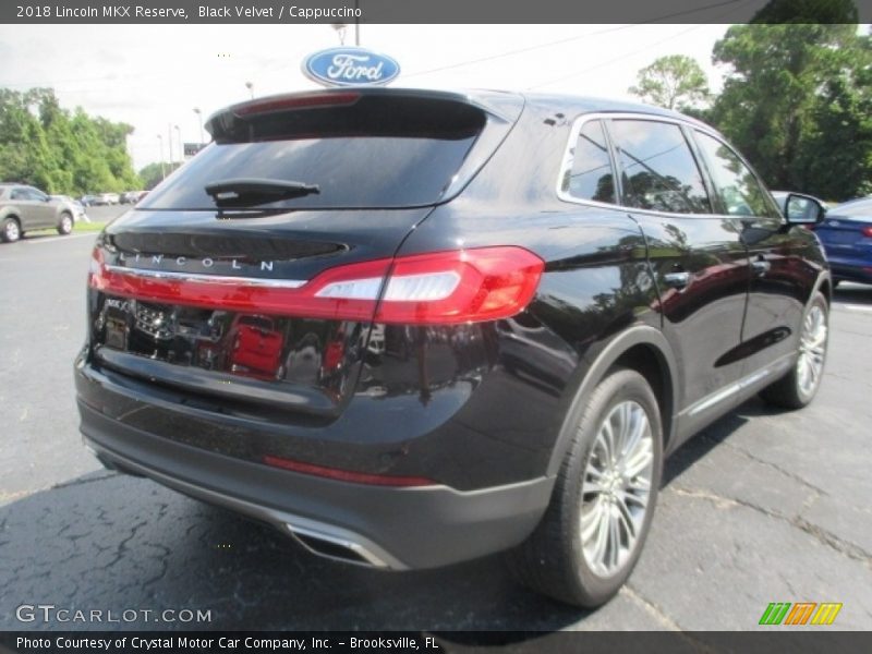 Black Velvet / Cappuccino 2018 Lincoln MKX Reserve