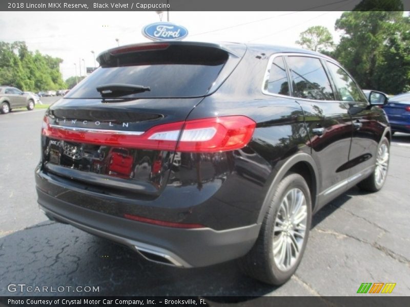 Black Velvet / Cappuccino 2018 Lincoln MKX Reserve