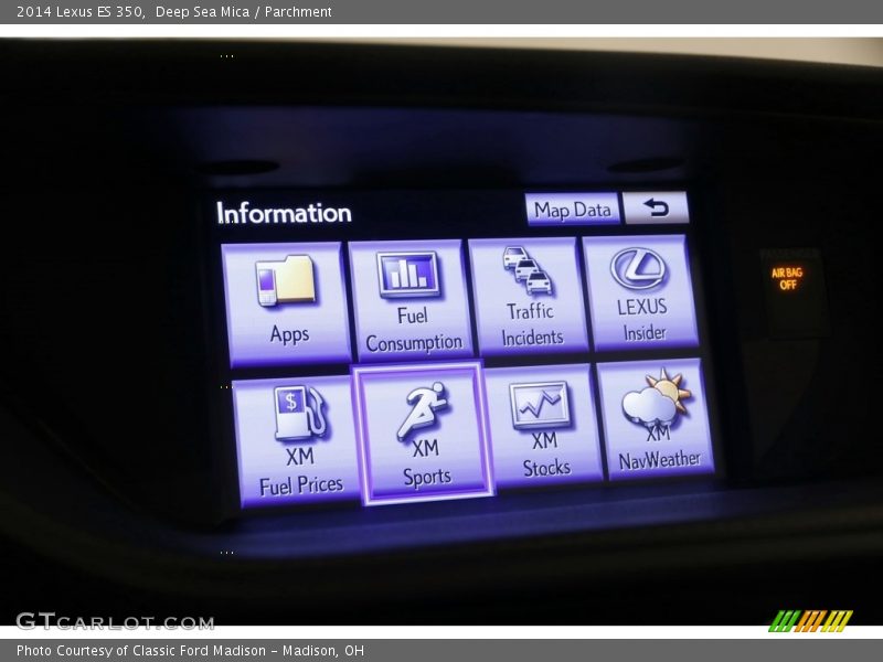 Deep Sea Mica / Parchment 2014 Lexus ES 350