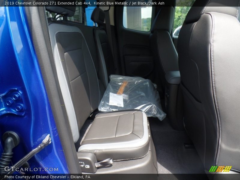 Rear Seat of 2019 Colorado Z71 Extended Cab 4x4
