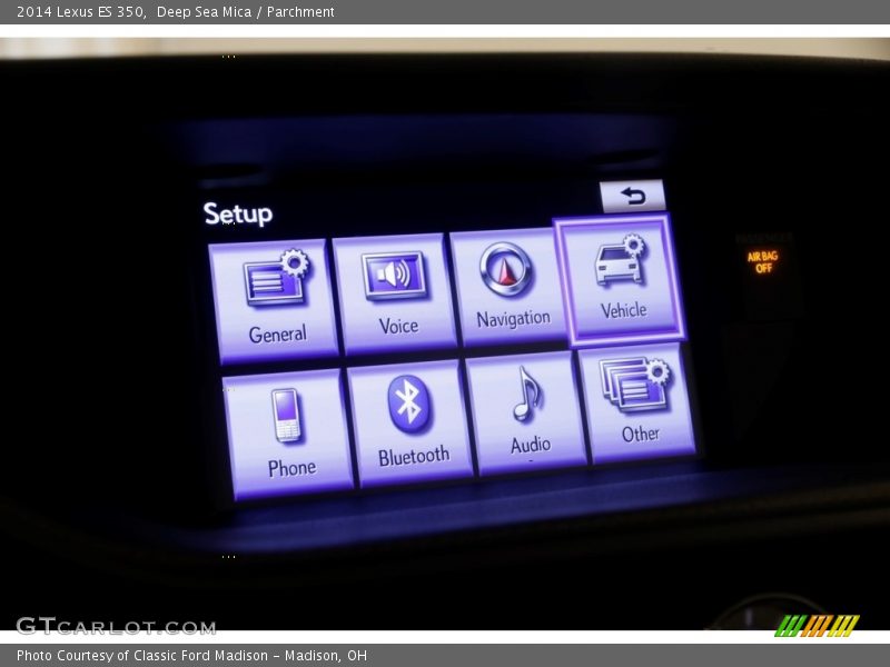 Deep Sea Mica / Parchment 2014 Lexus ES 350
