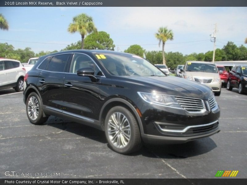 Black Velvet / Cappuccino 2018 Lincoln MKX Reserve