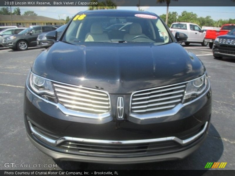 Black Velvet / Cappuccino 2018 Lincoln MKX Reserve