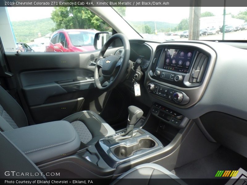 Kinetic Blue Metallic / Jet Black/Dark Ash 2019 Chevrolet Colorado Z71 Extended Cab 4x4