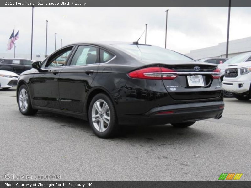 Shadow Black / Ebony 2018 Ford Fusion SE