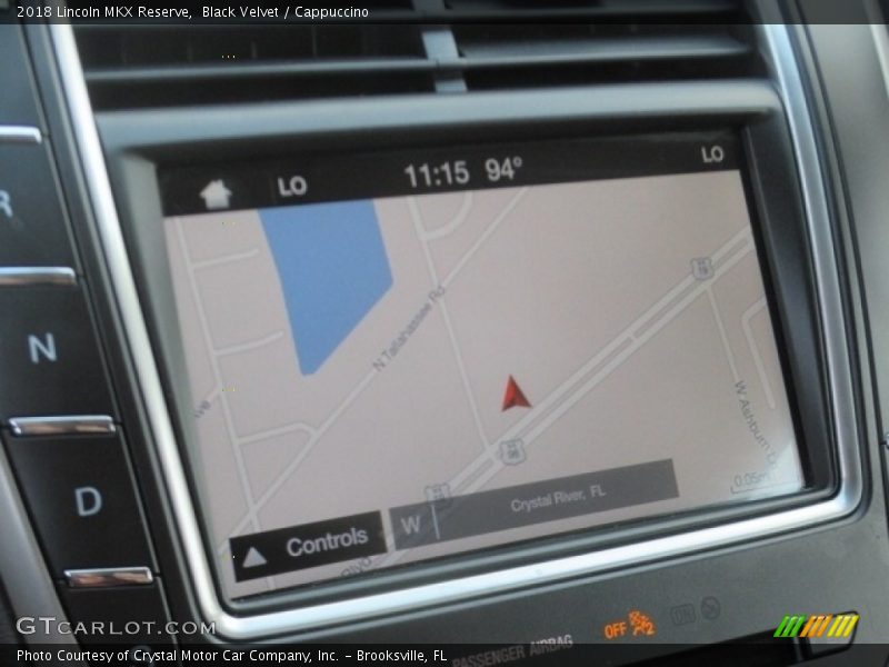 Black Velvet / Cappuccino 2018 Lincoln MKX Reserve